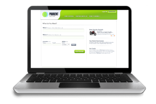 Online Rental System